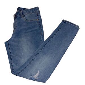 Old Navy Rock Star Blue Mid-rise Skinny Jeans(Size 8)